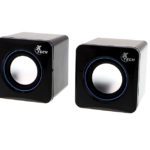 Miniparlantes estéreo con alimentación USB y cable de 3,5mm XTS-110