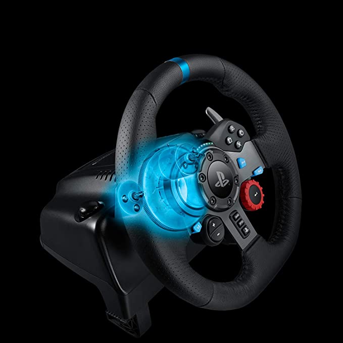 Volante de carreras Logitech G29 Driving Force para PS5/ PS4 / PS3 / PC -  Accesorios