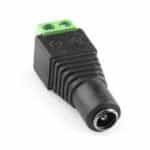 Conector DC Hembra (a la fuente)