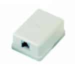 Roseta simple de conexión RJ45 Cat 6 / UL-NTW60360