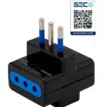 Enchufe Triple Negro Philco