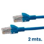 Patch Cord Ulink Cat6 2 mts Azul