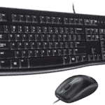 Combo Alámbrico Teclado+Mouse Logitech MK120 Antiderrame