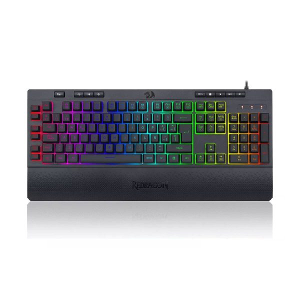 Teclado Gamer Redragon K512-RGB Shiva Negro - Imagen 3