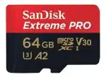 Tarjeta Micro SD Sandisk Extreme 64GB