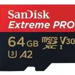 Tarjeta Micro SD Sandisk Extreme 64GB