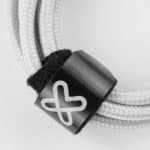 KlipX Cable 2 en 1 Lightning y Micro USB a USB Silver - Imagen 3