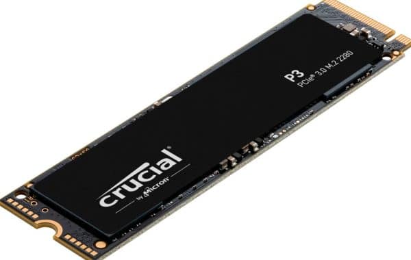 SSD Crucial P3 500GB 3D NAND m.2 NVMe PCIe - Imagen 2