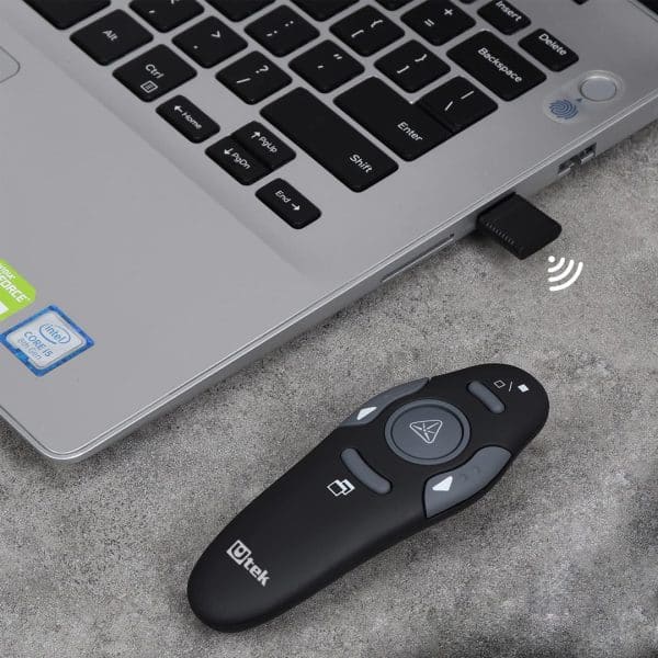 Presentador Inalámbrico y Puntero Láser UT-PR2200 - Imagen 2