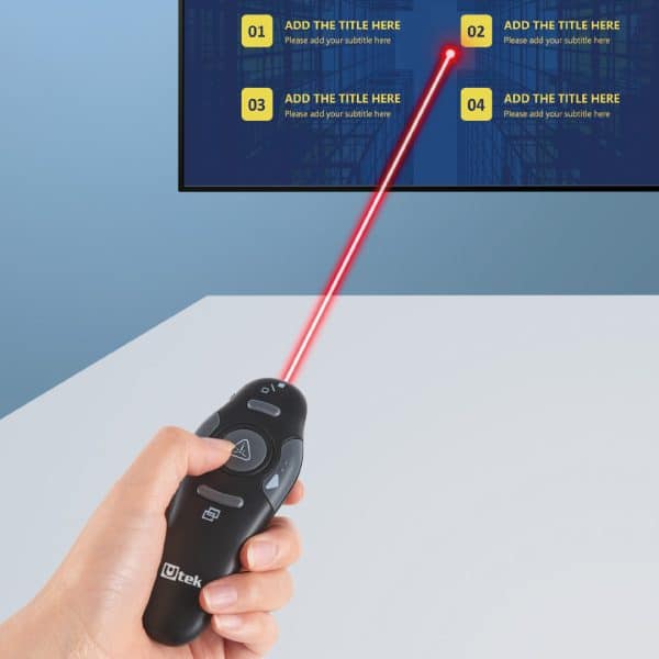 Presentador Inalámbrico y Puntero Láser UT-PR2200 - Imagen 3