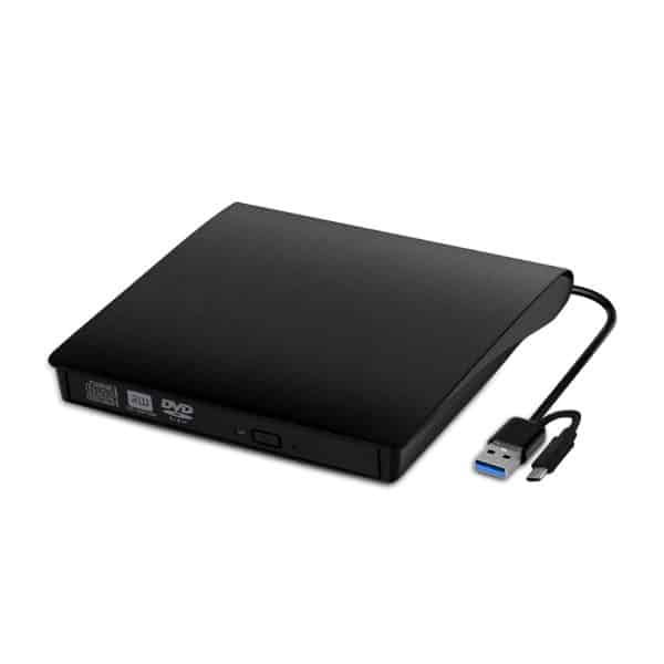 Lector Grabador de CD/DVD USB Dual C/A UT-RD12X - Imagen 1