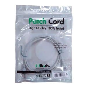 Patch Cord Ulink Cat6 0.5mts Gris