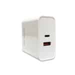 Cargador de pared dual PD+QC 20W con cable USB-C BL-CHQC200 - Imagen 2