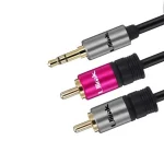 Cable de Audio 3.5mm a 2 RCA UL-PROAD352RC 1.8mts - Imagen 2