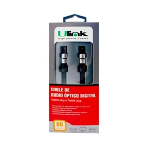 Cable de Audio Óptico Toslink 1.8mts UL-PROADOP