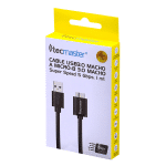 Cable USB 3.0 Macho a Micro-B 3.0 Macho Tecmaster TM-100551 - Imagen 3