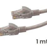 Patch Cord Ulink Cat6 1mt Gris