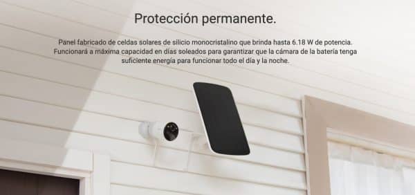 Panel Solar para Camara BC1C hasta 6W S-CMT-Solar Panel-C Ezviz - Imagen 2