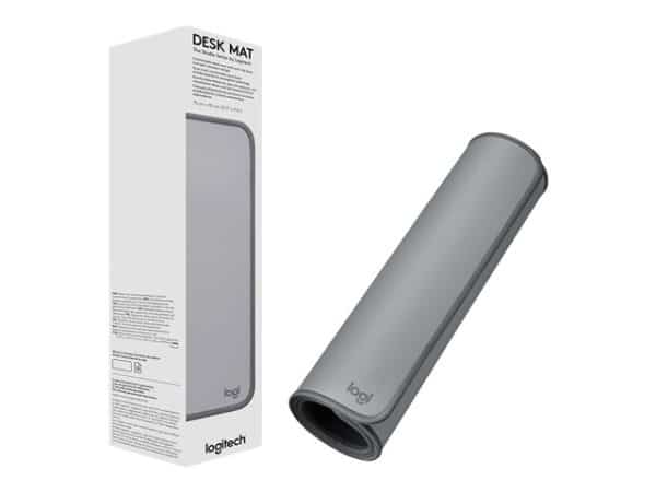 8b429c9e-e366-491e-a857-155fe773e841 Mouse Pad Logitech Desk Mat Studio Series Gris - Imagen 1
