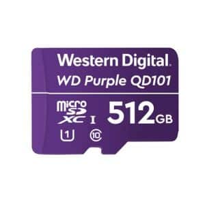 MicroSDXC WD Purple 512GB
