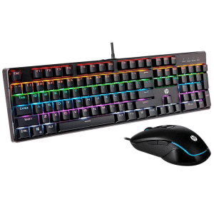 Kit Gaming HP Teclado + Mouse RGB GM200