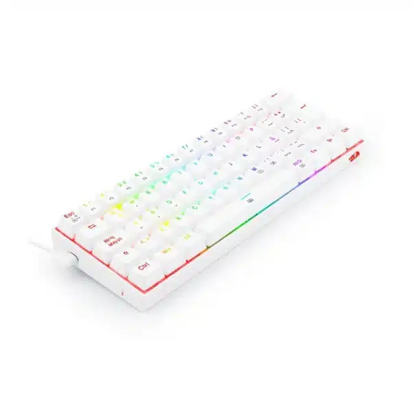 Teclado Mecánico Redragon Dragonborn White Switch Brown K630W-RGB - Imagen 2