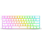 Teclado Mecánico Redragon Dragonborn White Switch Brown K630W-RGB