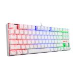 Teclado Mecánico Redragon K552W-RGB Kumara White Switch Red