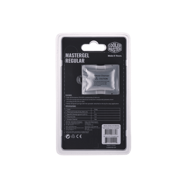 Pasta Térmica Mastergel Regular Cooler Master - Imagen 2