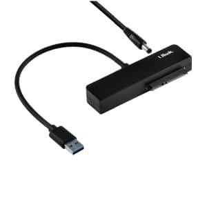 Adaptador USB 3.0 a SATA con fuente de poder (Discos 2.5" y 3.5") UL-ADHD35