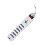 Alargador Múltiple Macrotel con USB y Switch 1.5 Mts 6 Posiciones + 2 USB ME-3706
