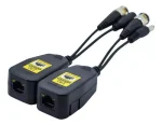 Balun para cámara RJ45 a BNC + DC