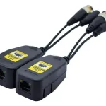 Balun para cámara RJ45 a BNC + DC