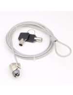 Candado para Notebook Slot Universal con Llave 1.8mts de largo y 4mm de espesor UT-LK020K - Imagen 2