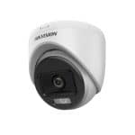 Cámara Hikvision Análoga Domo 1080p 2.8mm Colorvu Luz Blanca 20M Audio DS-2CE70DF0T-LPFS