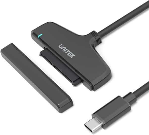 51PVxXVTWmL._AC_UF1000,1000_QL80_ Adaptador USB C a SATA6G (solo para discos 2,5'') Y-1096A - Imagen 1