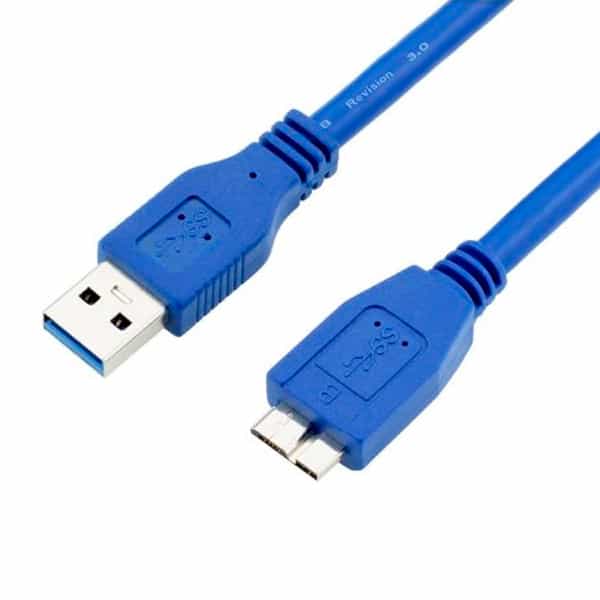 Cable_USB_3.0_macho_a_micro_USB_3.0_azul_0.5_mts_01 Cable USB 3.0 macho a micro USB 3.0 color azul 0.5 mts - Imagen 1