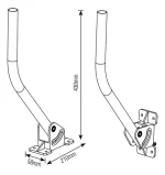 MÁSTIL PARA LA FIJACIÓN DE ANTENAS - LARGO - Imagen 2
