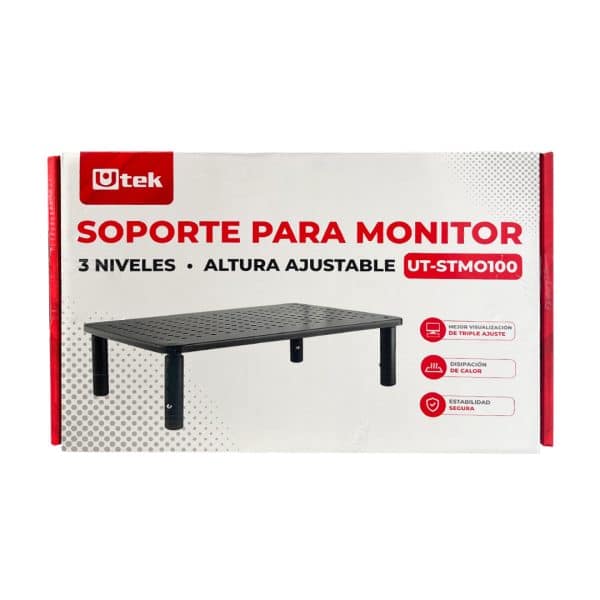 Soporte para Monitor Ajustable UT-STMO100 - Imagen 3