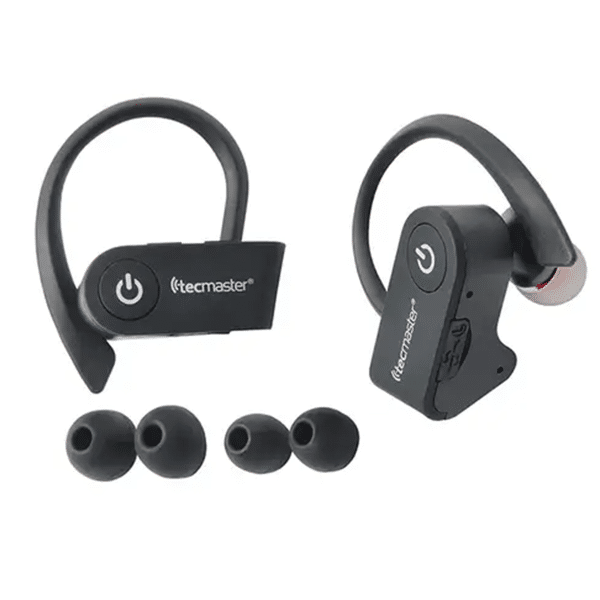 negrosport Tecmaster Audífonos Sport True Wireless TM-300507 - Imagen 1