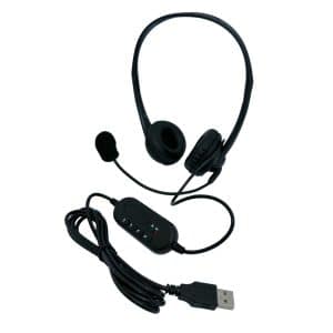 Tecmaster Call-Center Headset con Micrófono USB TM-100559