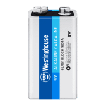 Batería Alcalina Westinghouse 9V