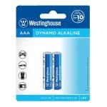Pila Alcalina Westinghouse AAA (Blister de 2 Unidades)