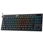 Teclado mecánico Redragon Horus TKL Negro Switch Red Español - Imagen 2