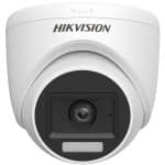 Cámara Hikvision Análoga Domo 3k 2.8mm IR20 Luz Blanca DS-2CE76K0T-LPFS