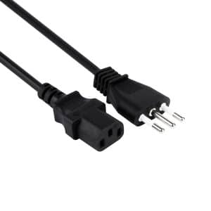 Cable de Poder Universal para PC 1.8 mts 3.0X75mm Ulink