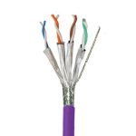 TrimerX CABLE S/FTP CAT 7 LSZH-3-22 23 AWG VIOLETA 305 MTS - Imagen 2