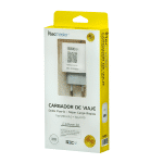 Tecmaster Cargador de Viaje 20W 1USB + 1USB-C TM-200523