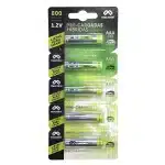 Pilas Macrotel AAA Pre-Cargadas Híbridas 1000mAh (5 Unidades)