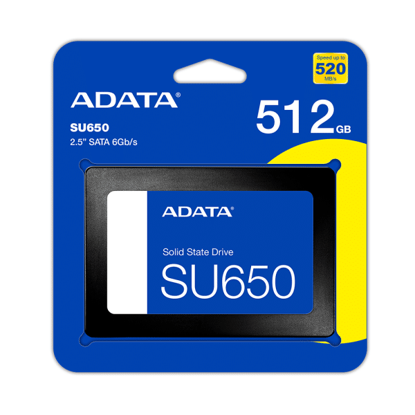 Disco-Estado-Solido-Adata-Ultimate-512GB-SSD-2.5-SU650-Sata-2 SSD ADATA SU650 512GB SATA - Imagen 1